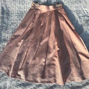 Banana Republic Long Pleated Skirt